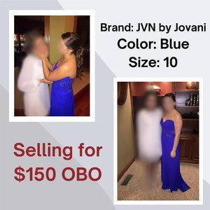 Blue Prom / Formal Dress